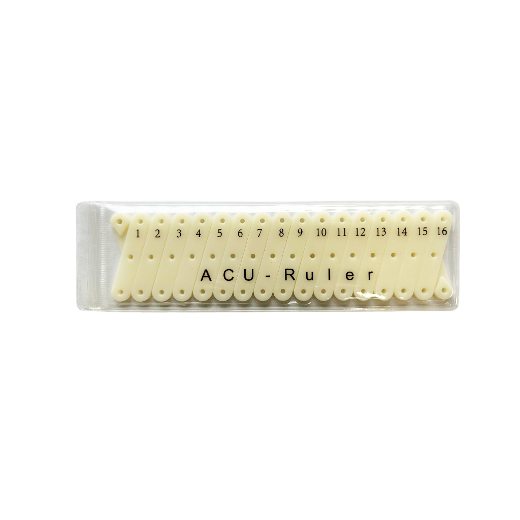 Acu-Locator Plastic Ruler