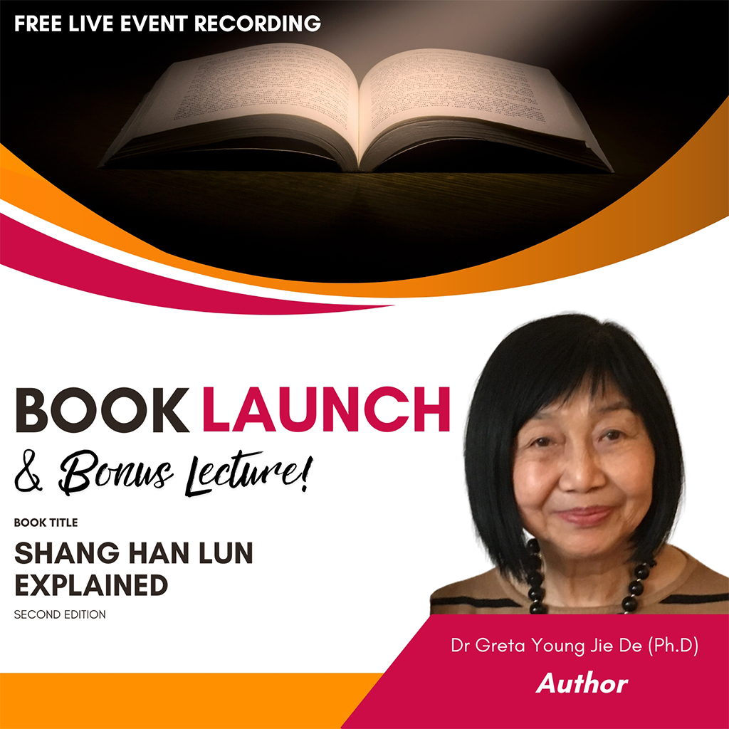 Shang Han Lun Book Launch and Bonus Lecture with Greta Young